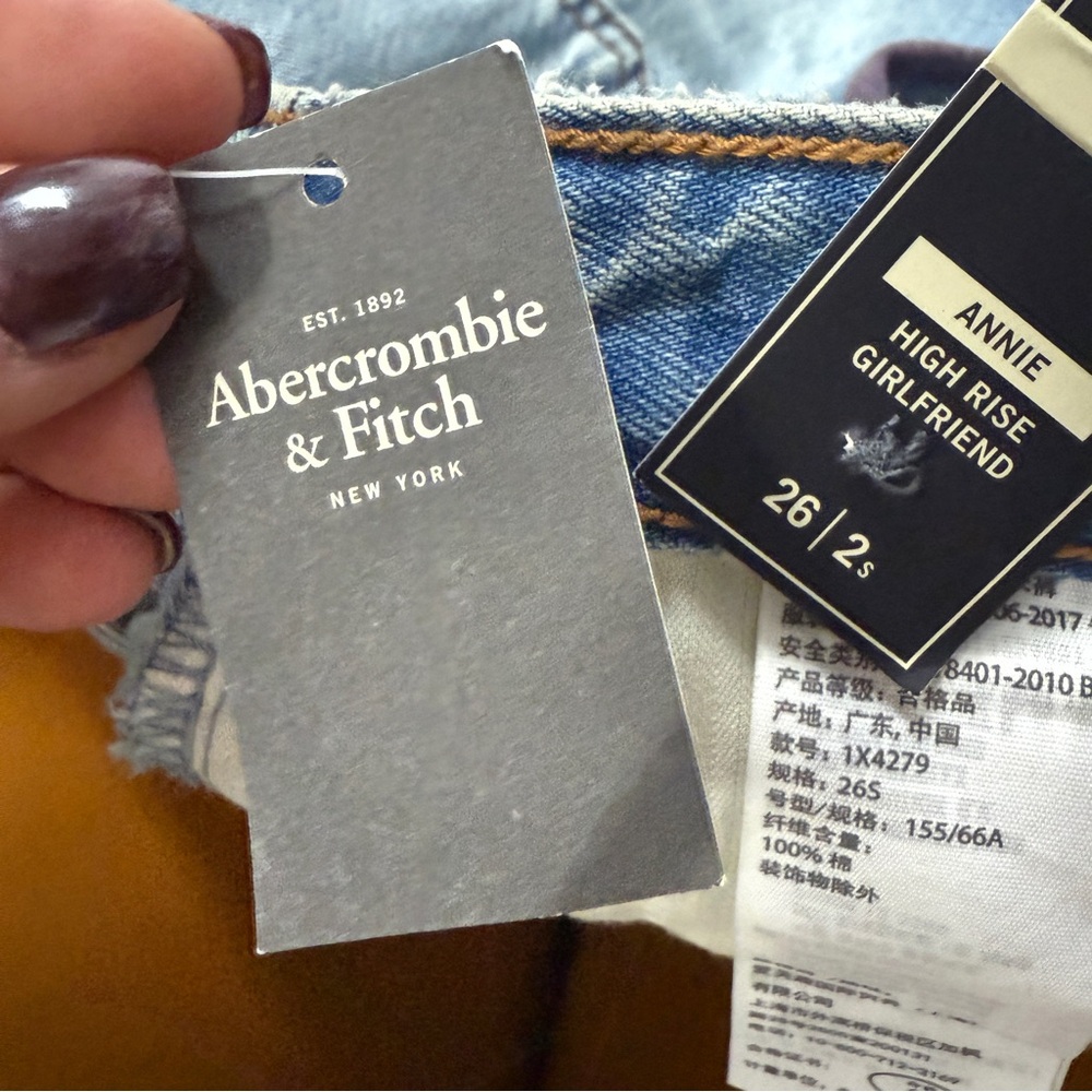 Abercrombie & Fitch jeans Annie high rise girlfriend jean - Picture 8 of 12